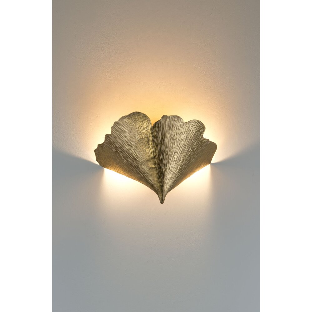 Holländer GINGKO Vägglampa Guld, 2-ljuskällor main product photo