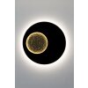 Holländer LUNA Vägglampa LED Brun, Guld, Svart, 2-ljuskällor