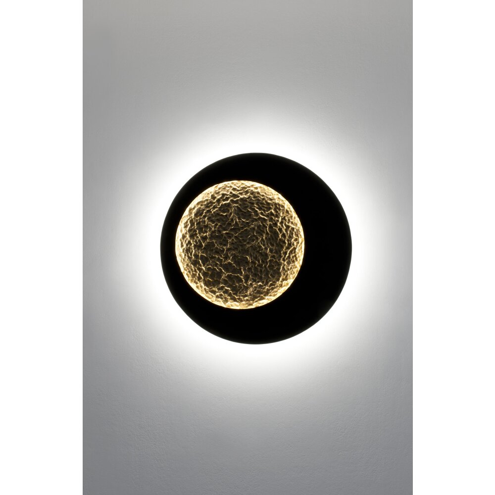 Holländer PLENILUNIO Vägglampa LED Brun, Guld, Svart, 2-ljuskällor main product photo