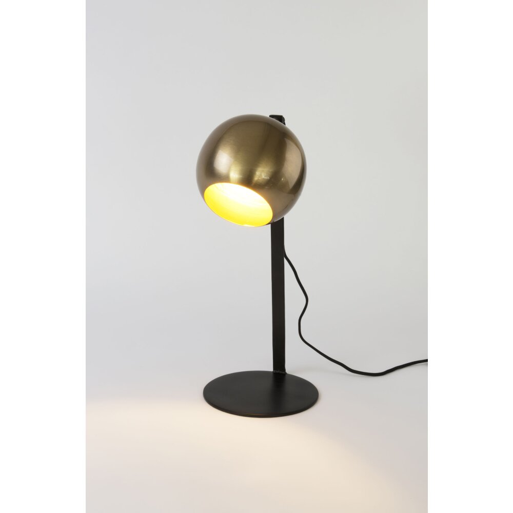 Holländer CLARICE Bordslampa, Läslampa Guld, Svart, 1-ljuskällor main product photo