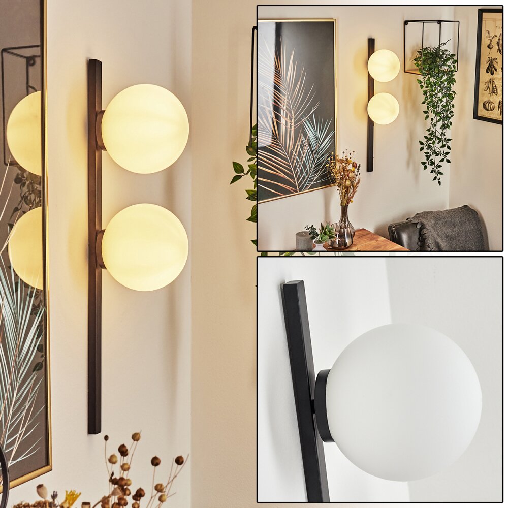 Rascoupet Vägglampa Vit, 2-ljuskällor main product photo