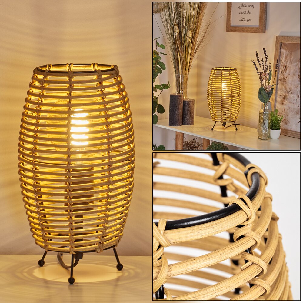 Sepins Bordslampa Naturfärger, Svart, 1-ljuskällor main product photo