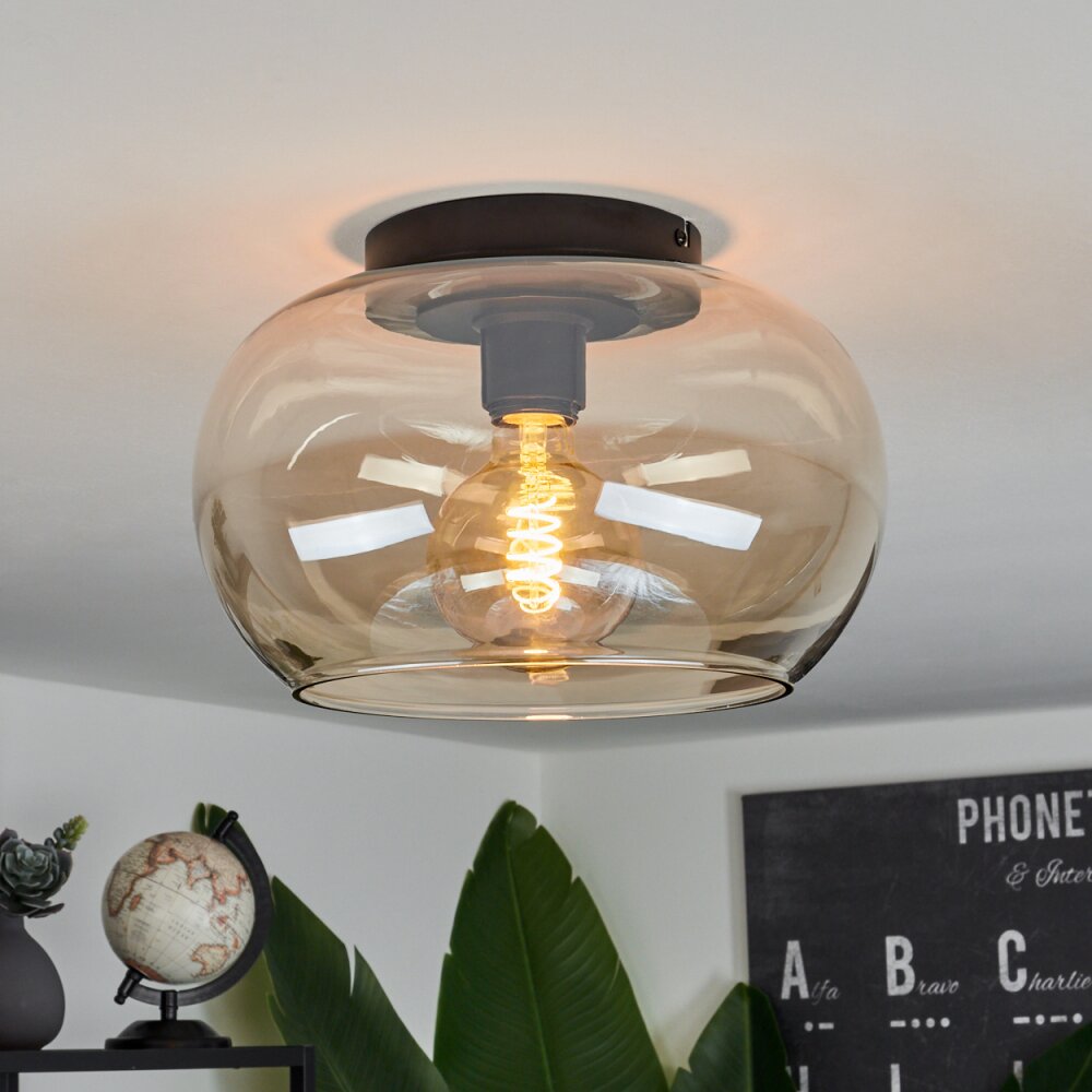 Molloy Taklampa Amber, 1-ljuskällor main product photo