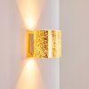 Rapar Vägglampa Krom, Guld, 1-ljuskällor
