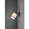 Trio Lampor Burton Vägglampa, Väggspotlight Svart, 1-ljuskällor