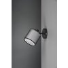 Trio Lampor Burton Vägglampa, Väggspotlight Svart, 1-ljuskällor