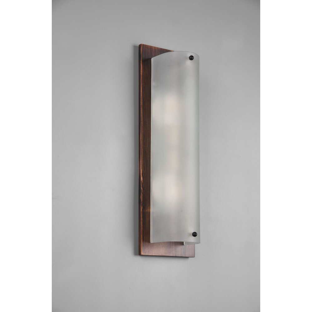 Trio Lampor Pali Vägglampa Trä mörkt, 2-ljuskällor main product photo