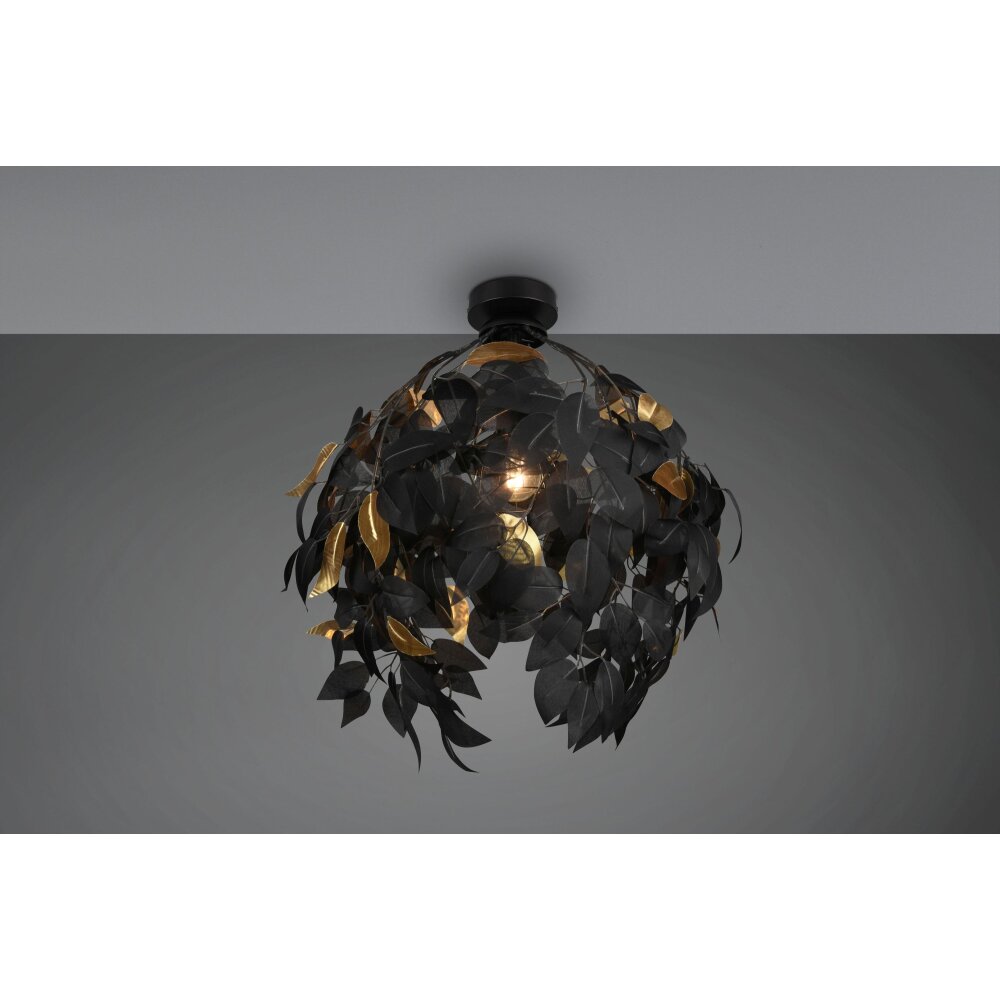 Reality Leavy Taklampa Svart, 1-ljuskällor main product photo