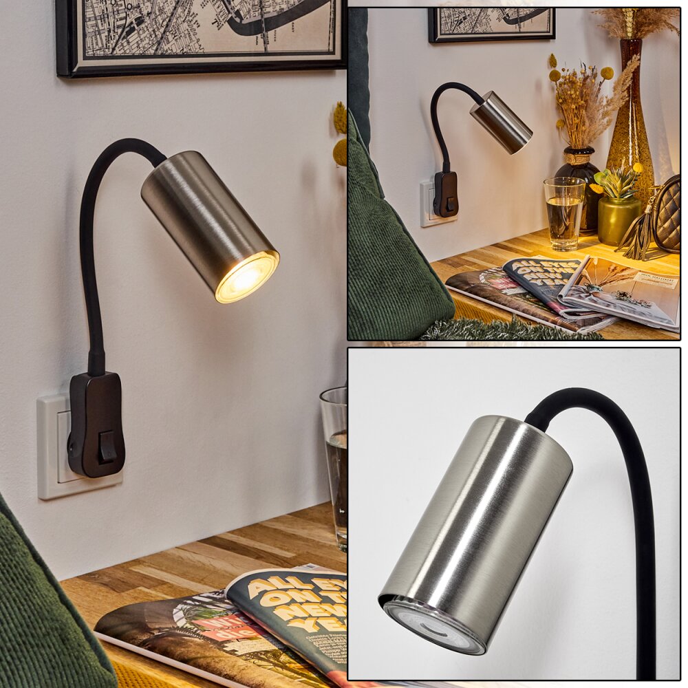 Javel Utomhuslampa med uttag, Vägglampa, Väggspotlight Svart, 1-ljuskällor main product photo