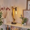 Riekje Bordslampa Naturfärger, Svart, 1-ljuskällor