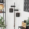 Tallaboa Golvlampa Svart, 2-ljuskällor