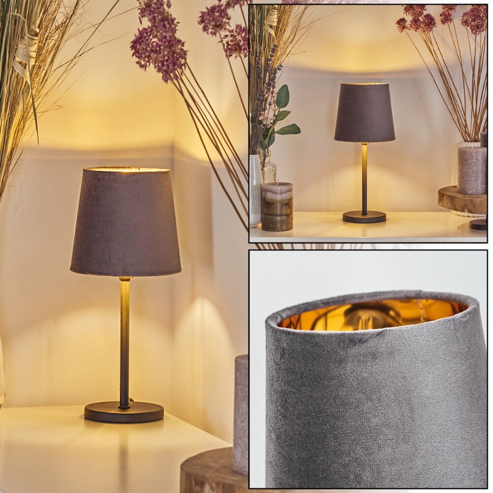 Frandina Bordslampa Guld, Grått, 1-ljuskällor main product photo