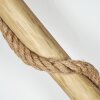 Riekje Golvlampa Naturfärger, Svart, 1-ljuskällor