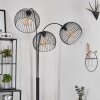 Mossay Golvlampa, Läslampa Svart, 3-ljuskällor