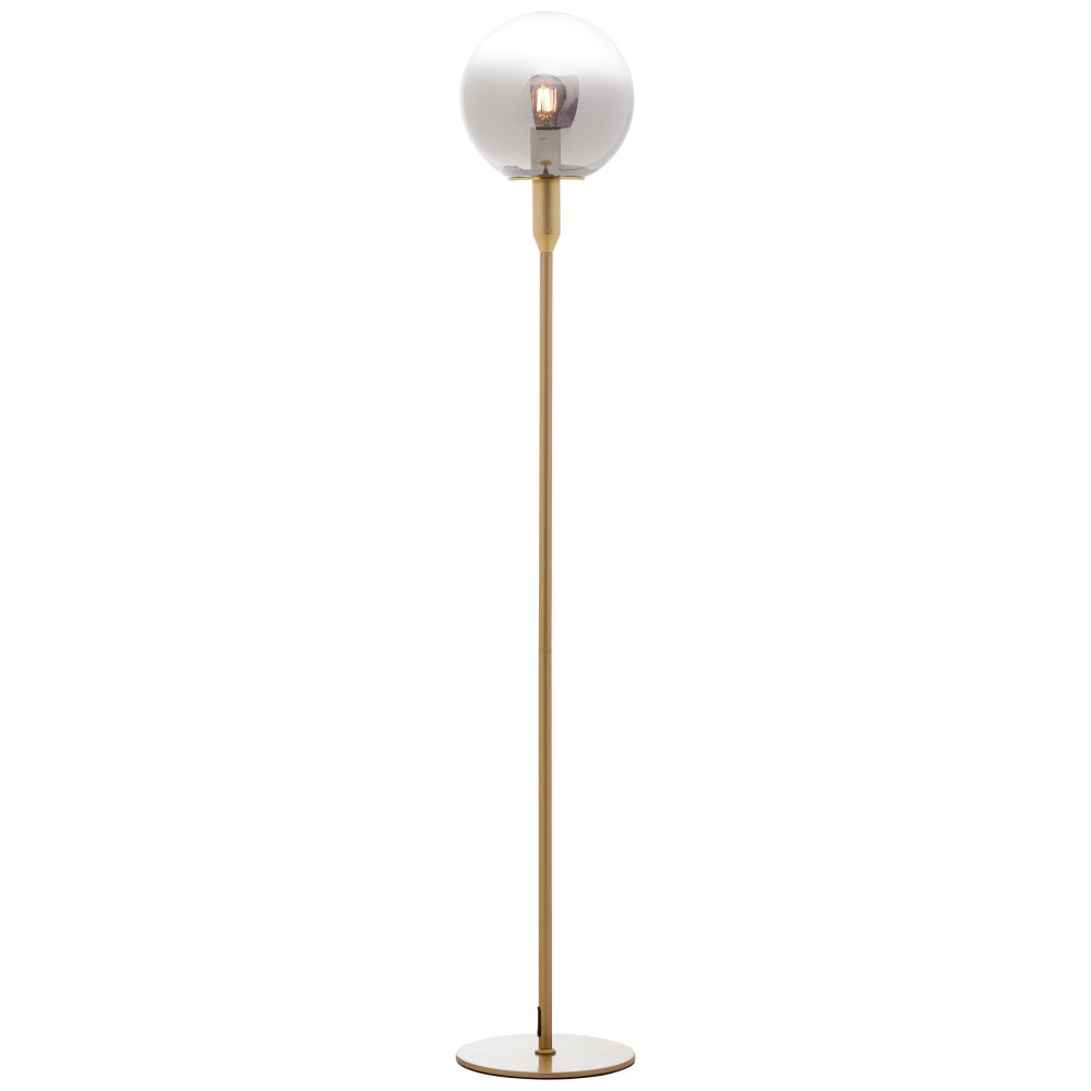 Brilliant Gould Golvlampa, Läslampa Guld, 1-ljuskällor main product photo