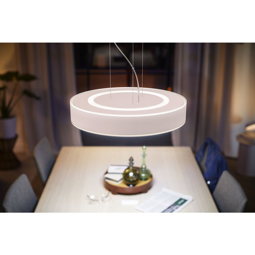 Philips Lampor Enrave Pendelbelysning LED Vit, 1-ljuskällor, Fjärrkontroll main product photo