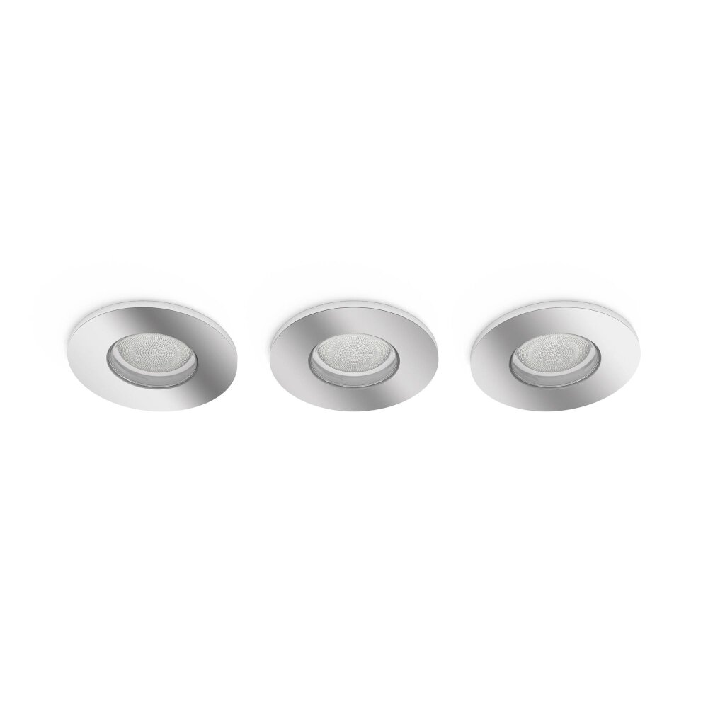 Philips Lampor Infälld lampa LED Krom, 3-ljuskällor main product photo