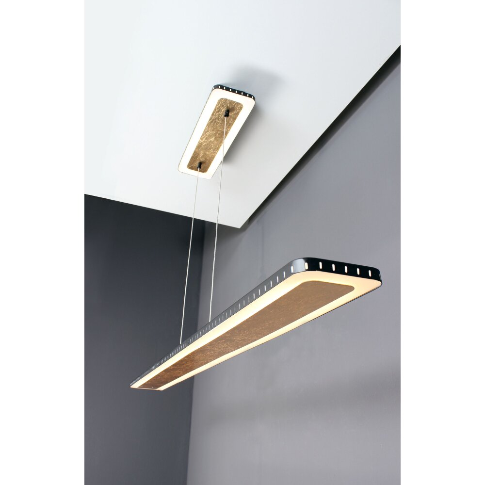 Luce Design Solaris Pendelbelysning LED Guld, Svart, 1-ljuskällor main product photo