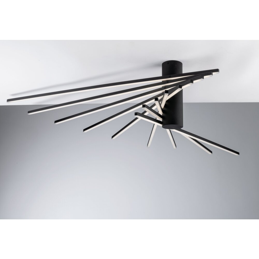 Luce Design Shanghai Taklampa LED Svart, 9-ljuskällor main product photo