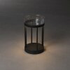 Konstsmide Lampor Chieti Bordslampa utomhus, Bordslampa LED Svart, 1-ljuskällor