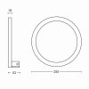 Philips Lampor Sana Vägglampa LED Svart, 1-ljuskällor, Färgväxlare