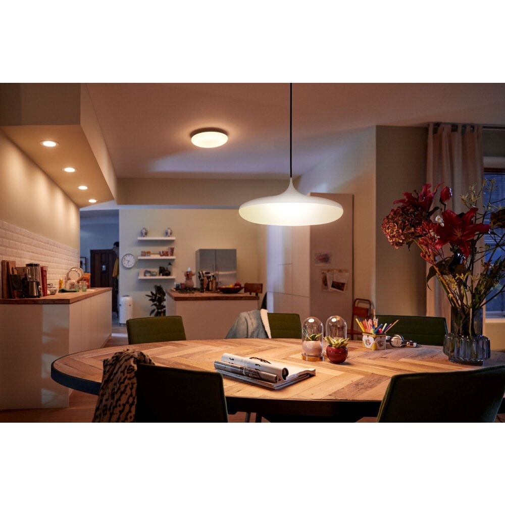 Philips Lampor Cher Pendelbelysning LED Vit, 1-ljuskällor, Fjärrkontroll main product photo
