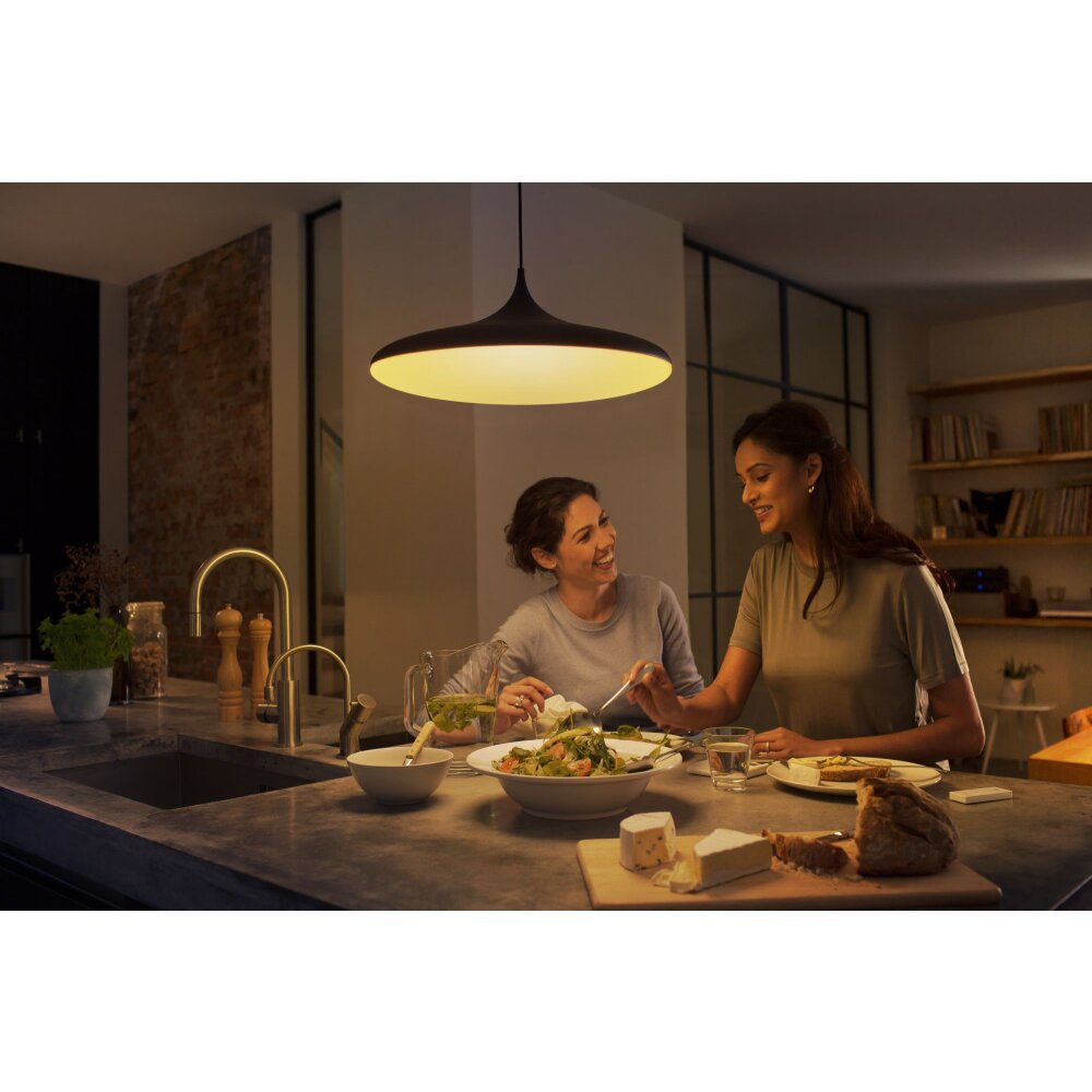 Philips Lampor Cher Pendelbelysning LED Svart, 1-ljuskällor, Fjärrkontroll main product photo