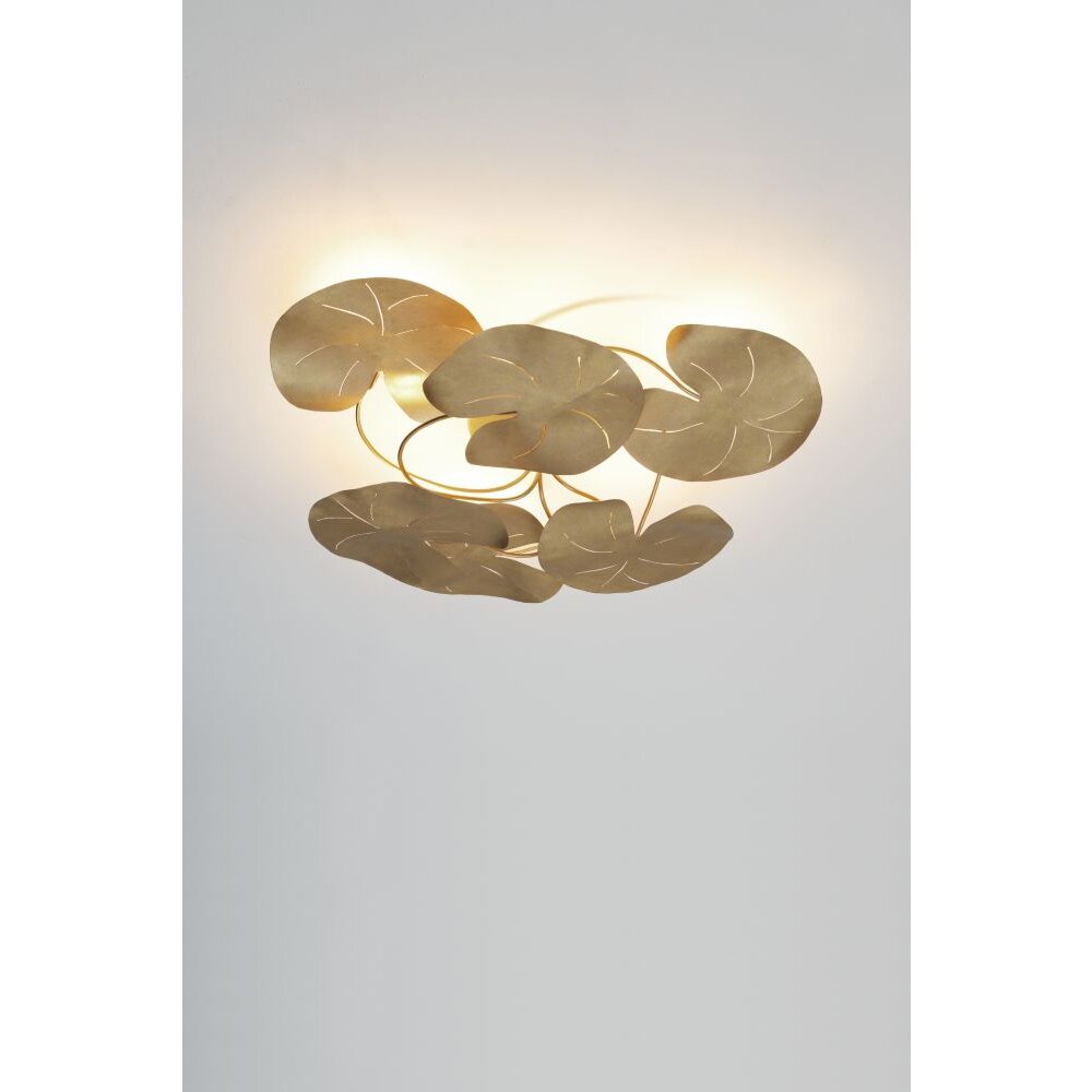 Holländer CONTROVERSIA Taklampa LED Guld, 6-ljuskällor main product photo