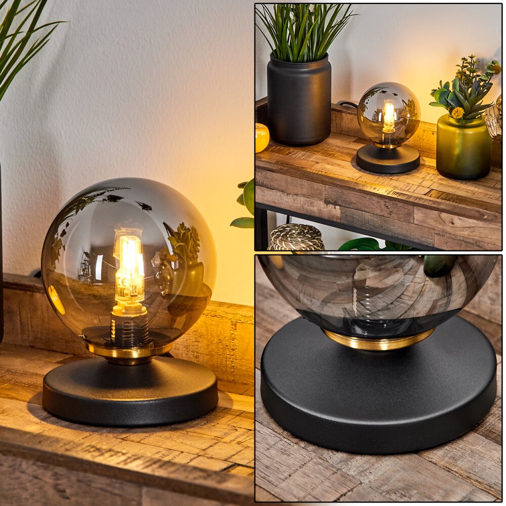 Chehalis Bordslampa 10 cm Mässing, Svart, 1-ljuskällor main product photo