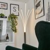 Bakersfield Golvlampa, Läslampa LED Svart, Vit, 1-ljuskällor