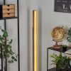 Teira Golvlampa LED Naturfärger, Svart, 1-ljuskällor