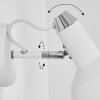Vouzy Vägglampa, Väggspotlight Vit, 1-ljuskällor