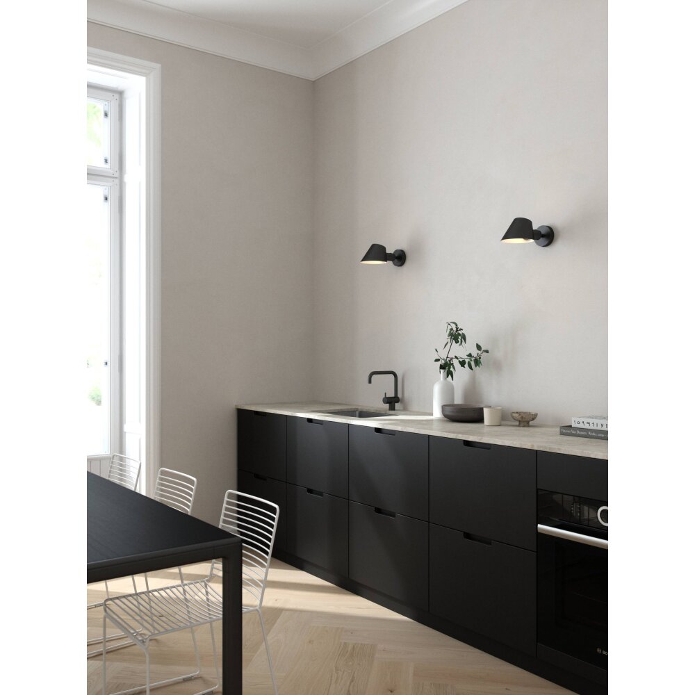 Design For The People by Nordlux STAY Vägglampa Svart, 1-ljuskällor main product photo