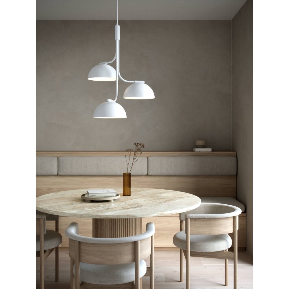 Design For The People by Nordlux TULLIO Pendellampa Vit, 3-ljuskällor main product photo