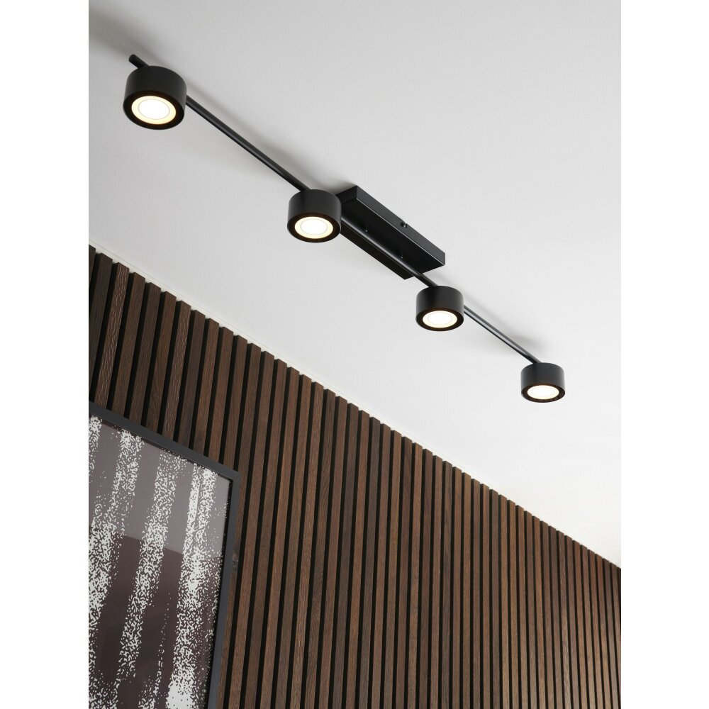 Nordlux CLYDE Taklampa, Takstrålkastare LED Svart, 4-ljuskällor main product photo