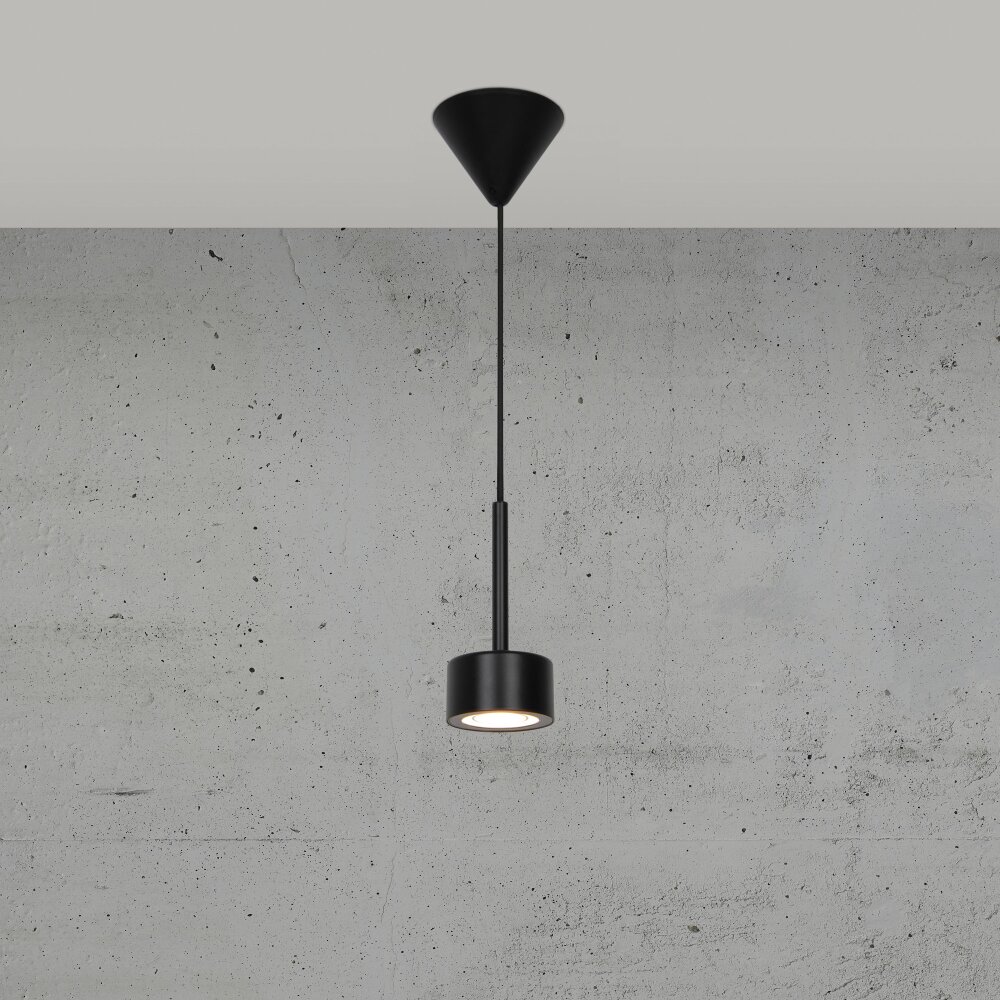 Nordlux CLYDE Pendellampa LED Svart, 1-ljuskällor main product photo