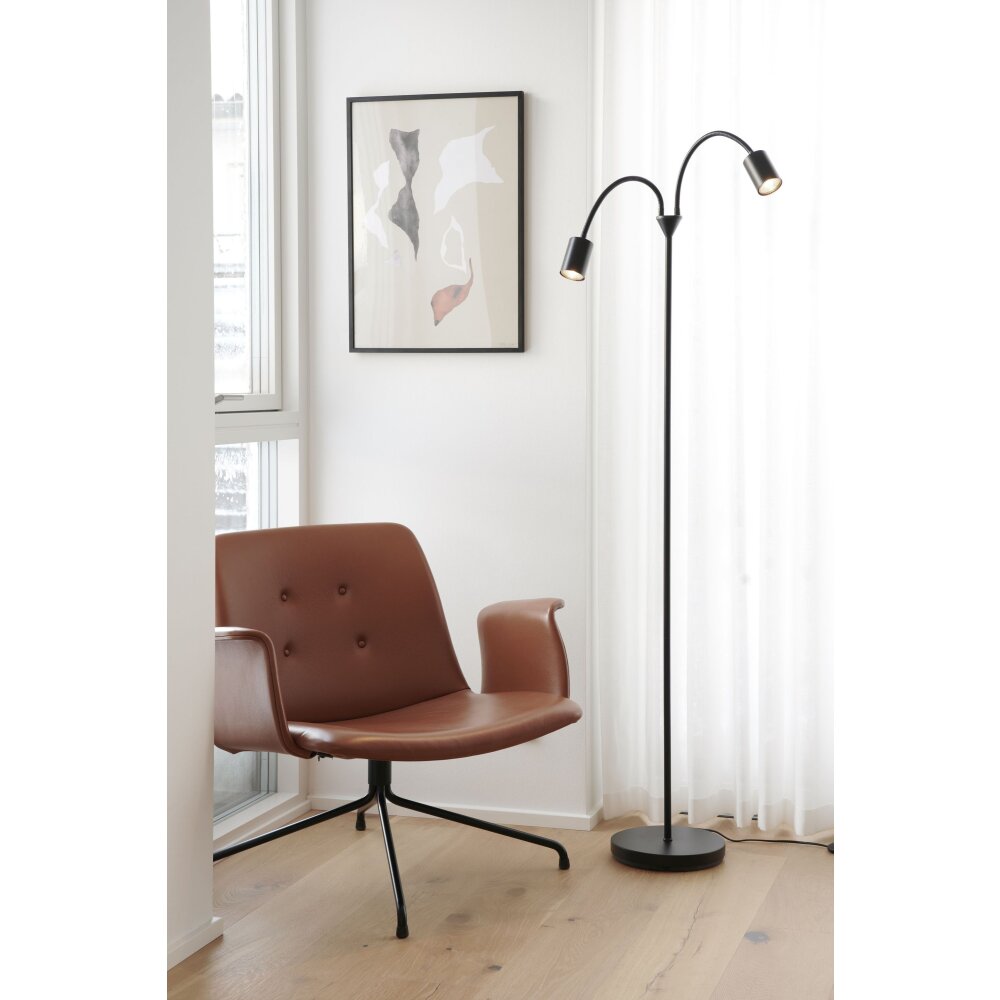 Nordlux EXPLORER Golvlampa Svart, 1-ljuskällor main product photo