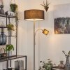 Murteirinha Golvlampa, Läslampa Nickel matt, Svart, 2-ljuskällor