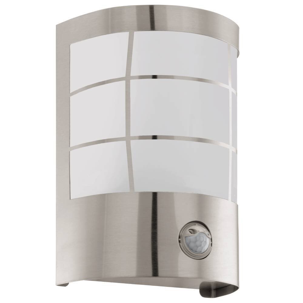 Eglo CERNO vägglampa utomhus LED Rostfritt stål, 1-ljuskällor, Rörelsedetektor main product photo