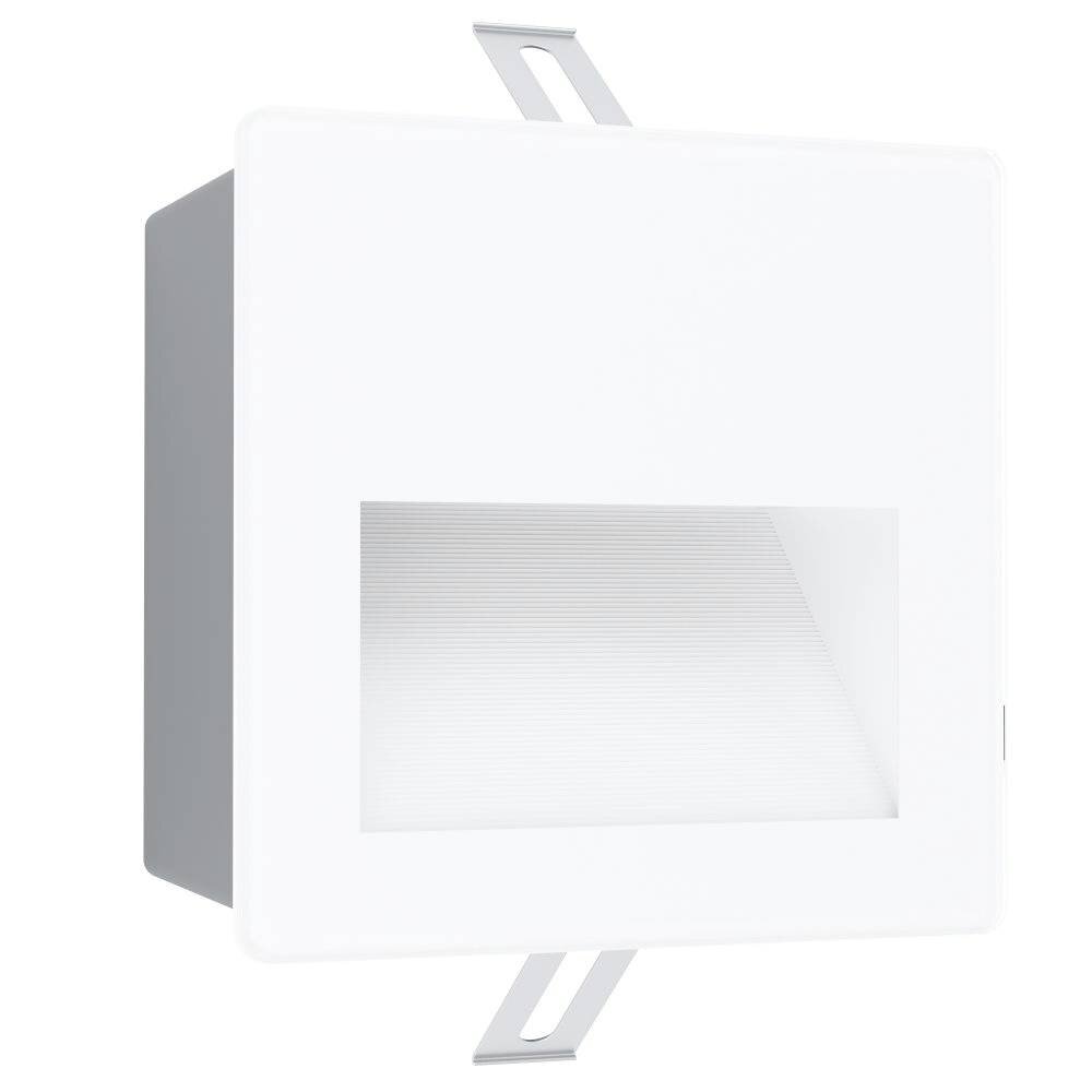 Eglo Lampor ARACENA vägglampa utomhus, Infälld lampa, Infälld vägglampa LED Svart, Vit, 1-ljuskällor main product photo