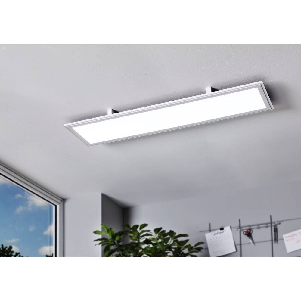 Eglo Lampor SALOBRENA-C Taklampa, Panel LED Vit, 1-ljuskällor, Fjärrkontroll main product photo