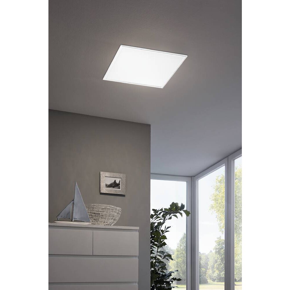 Eglo Lampor SALOBRENA-C Taklampa, Infälld lampa, Panel LED Vit, 1-ljuskällor, Fjärrkontroll main product photo