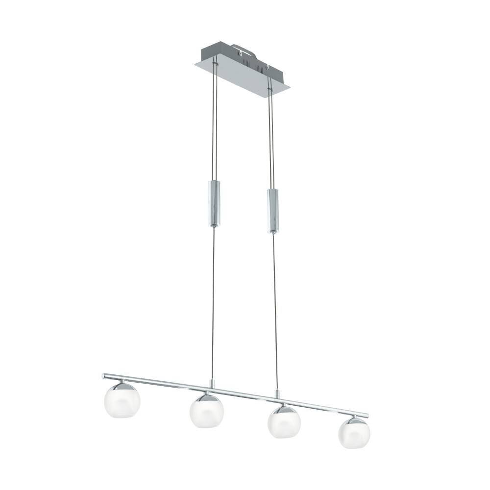 Eglo BORRIOL Pendelbelysning LED Krom, 4-ljuskällor main product photo