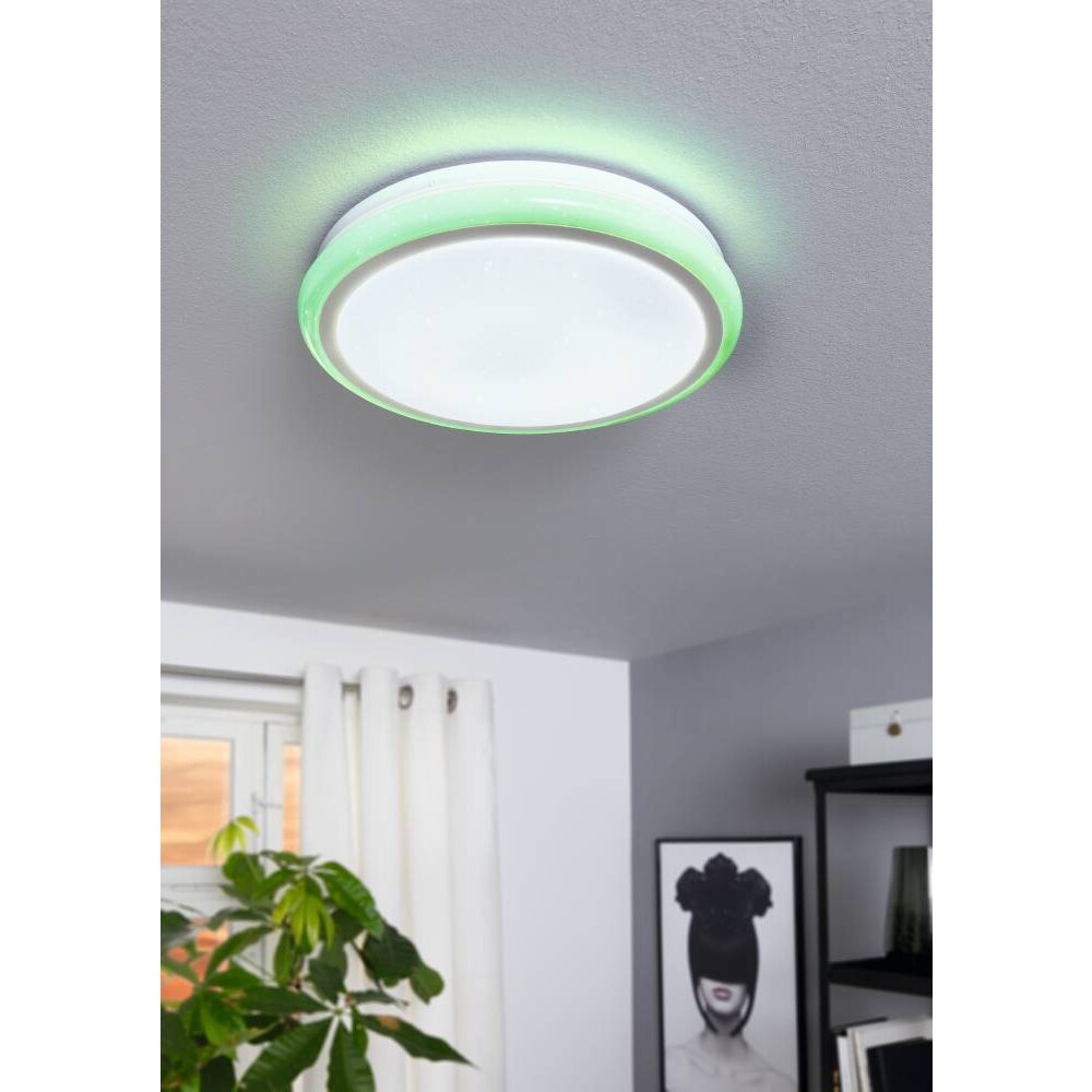 Eglo LIPARI Taklampa LED Vit, 2-ljuskällor, Fjärrkontroll main product photo