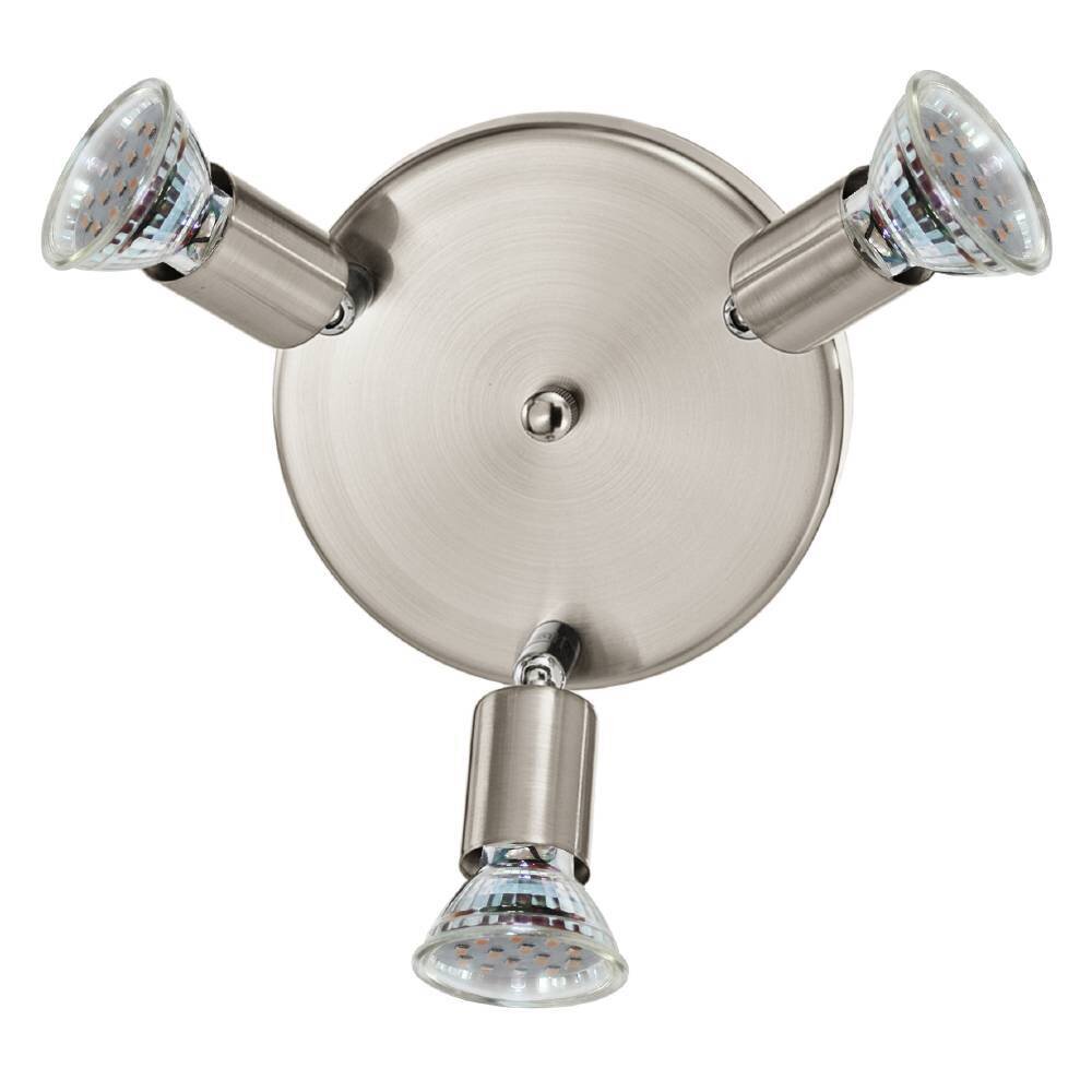Eglo MINI Taklampa LED Nickel matt, 3-ljuskällor main product photo