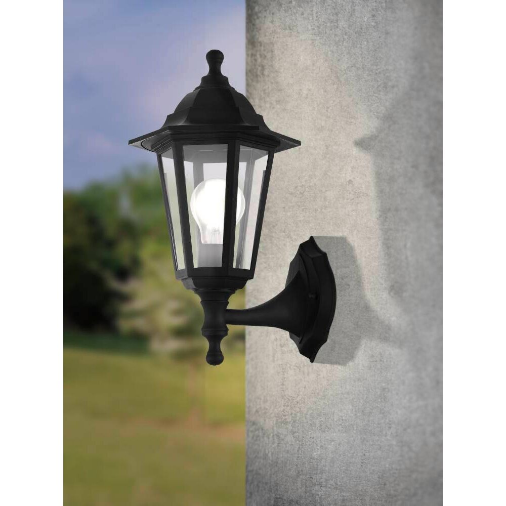 Eglo DUANERA vägglampa utomhus Svart, 1-ljuskällor main product photo