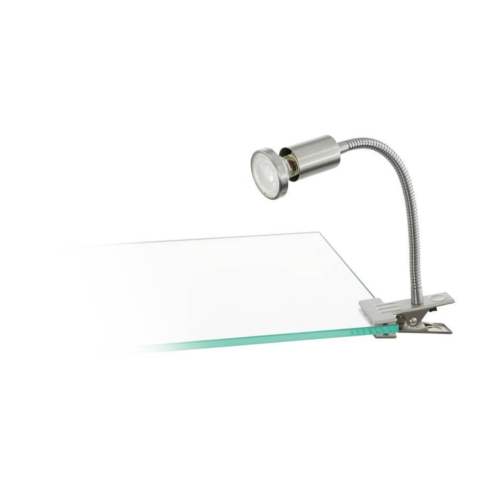 Eglo LITOS Klämlampa LED Nickel matt, 1-ljuskällor main product photo