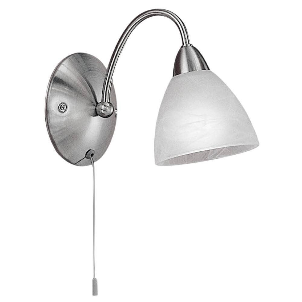 Eglo PASTO Vägglampa Nickel matt, 1-ljuskällor main product photo