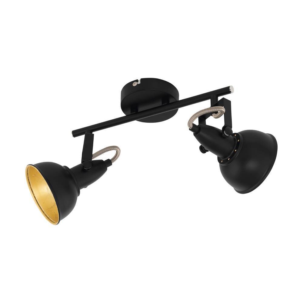 Eglo THORNTON Taklampa, Takstrålkastare Guld, Svart, 2-ljuskällor main product photo