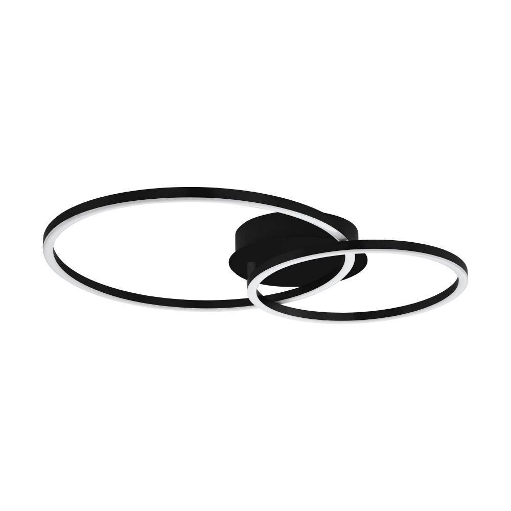 Eglo MOTTAFOLLONE Taklampa LED Svart, 1-ljuskällor main product photo